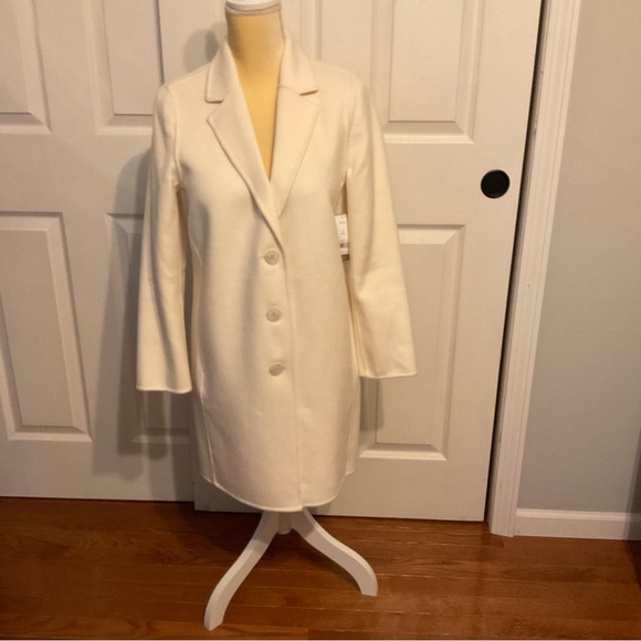 Size S Banana Republic Unlined Double Faced Top Coat - Picture 1 of 10